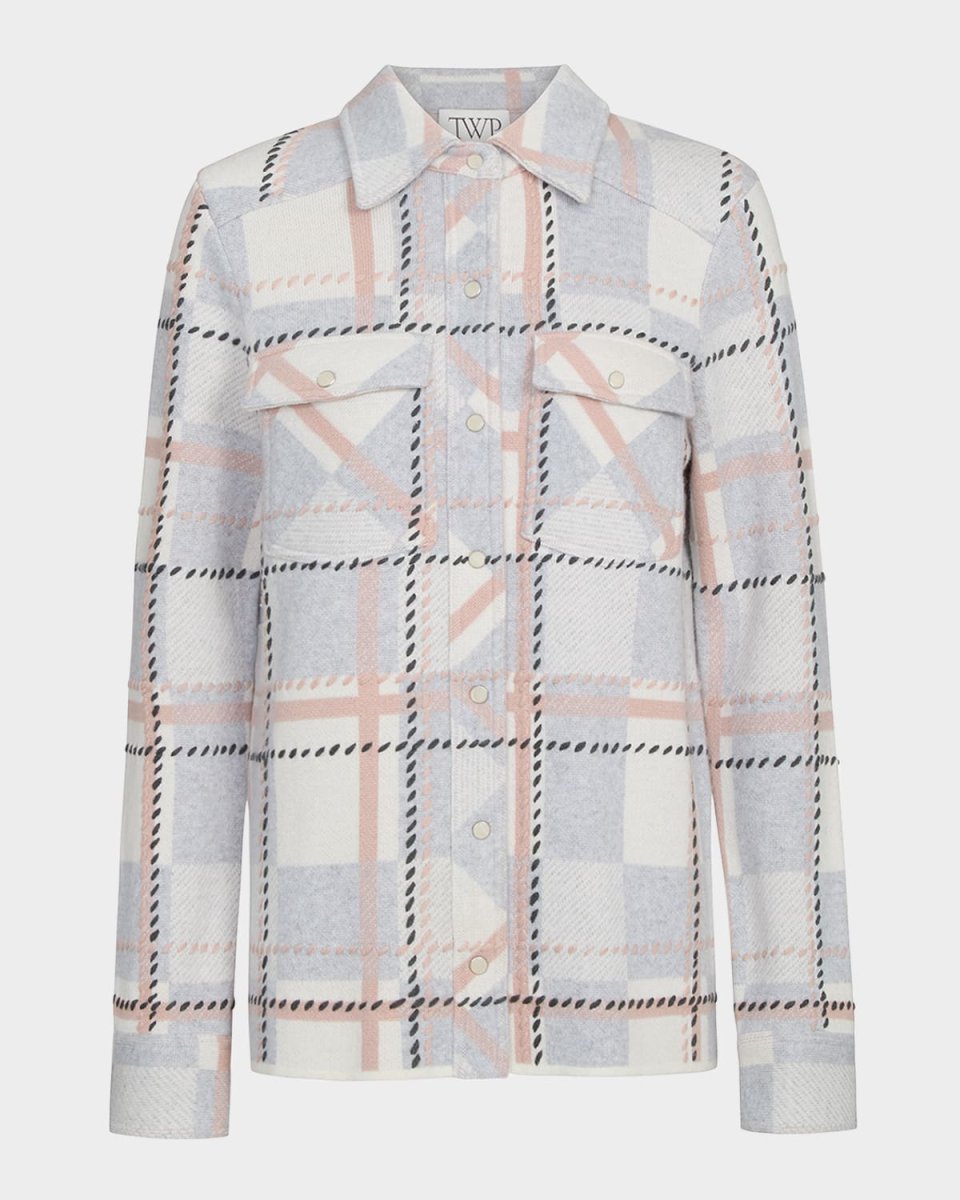 Ranchers Plaid Cashmere Cardigan